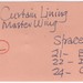 303-307 Curtain lining textile index cards (Item No. 80)